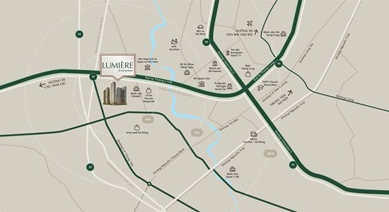 Vị trí Lumiere Smart City - Tâm Điểm đại đô thị thông minh
