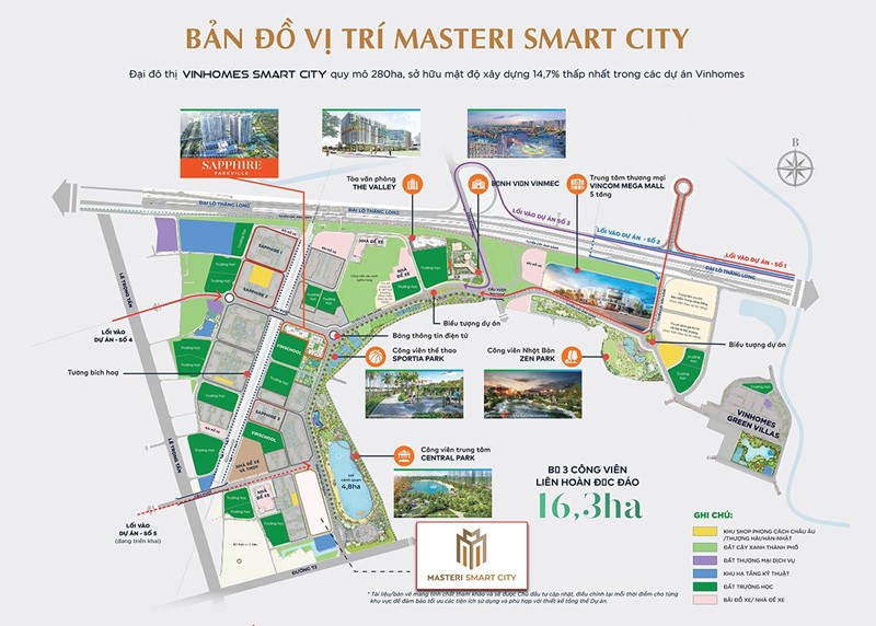 Dự án chung cư Masteri Smart City - Vị thế hoàn mỹ