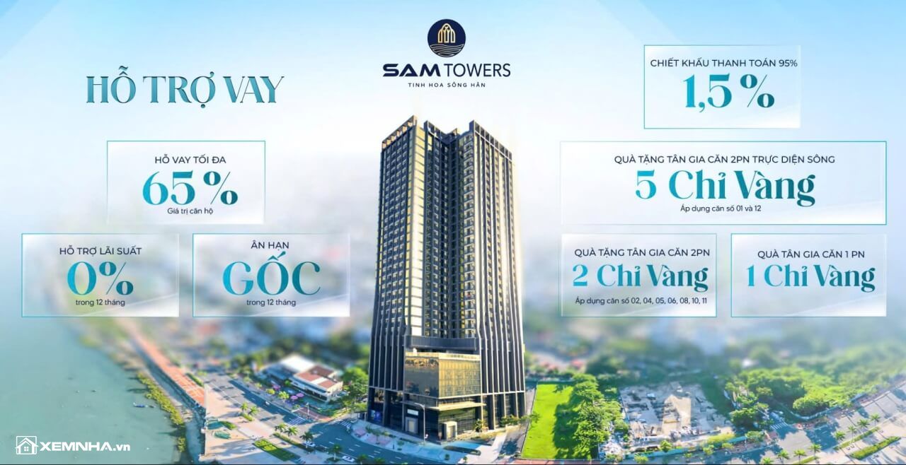 Chính sách bán hàng SAM TOWERS