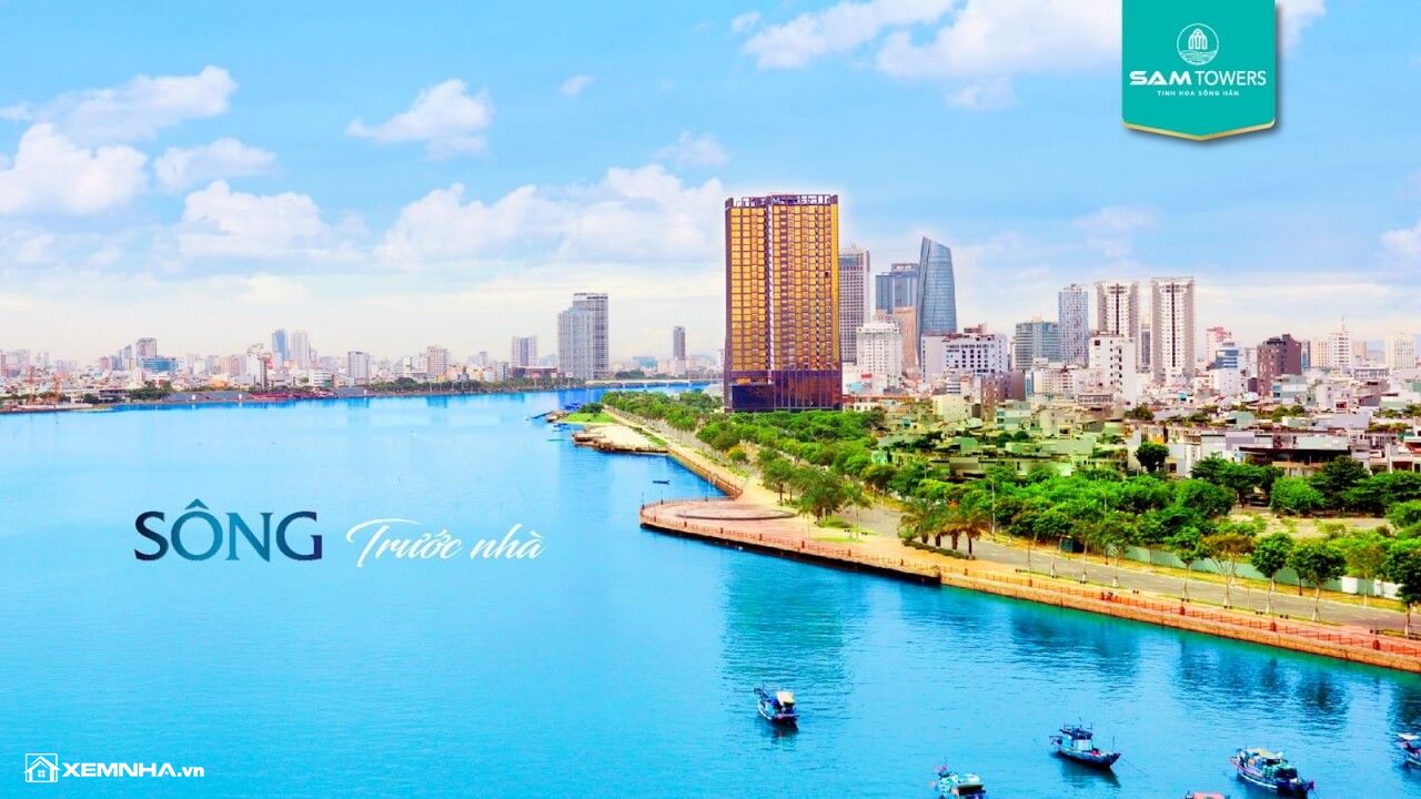 Phối cảnh tòa SAM Towers Đà Nẵng